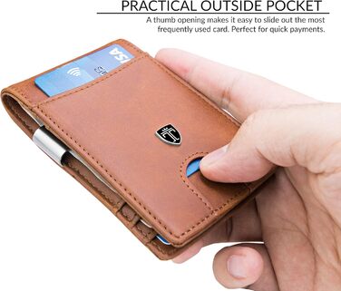 Чоловічий шкіряний ремінь TRAVANDO S Cognac-braun