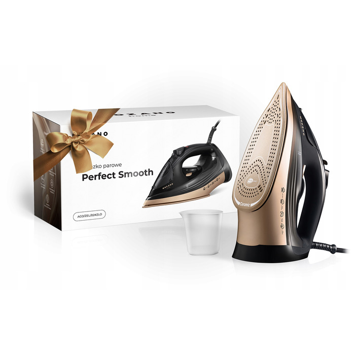 Парова праска Mozano Perfect Smooth, 3200 Вт, керамічна підошва, 350 мл