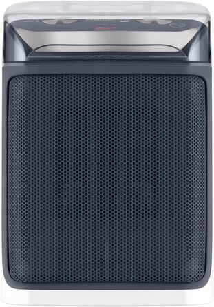 Електричний обігрівач Rowenta Instant Comfort Aqua SO6510F2: тихий, 1200-2400W, 2 режими, для ванної кімнати, сірий