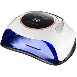LED+UV лампа для манікюру Beauty Limited LedNail 220 Вт, біла