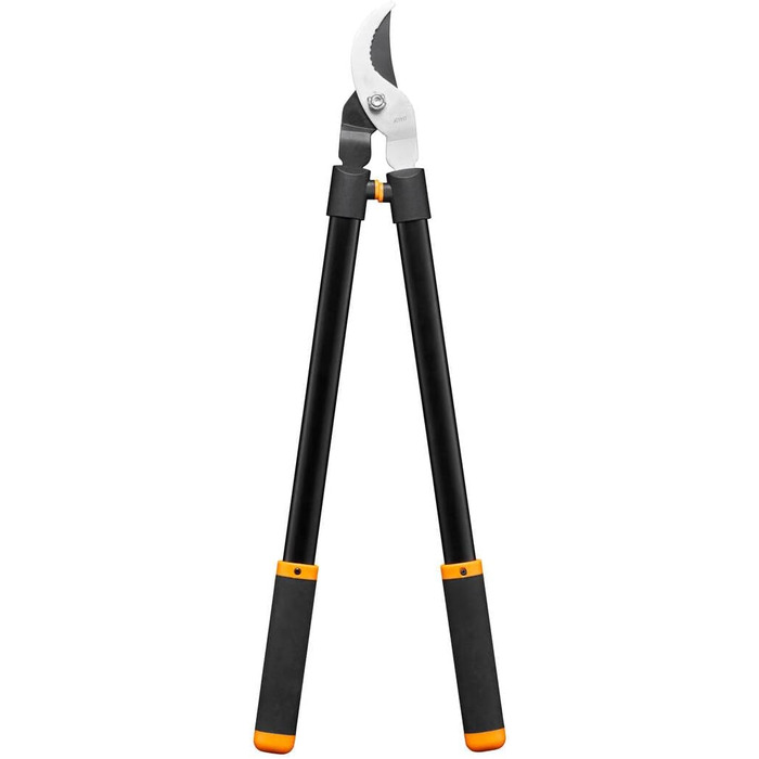 Секатор Fiskars L11 для свіжої деревини, антипригарне покриття, загартована сталь, 81 см, чорний