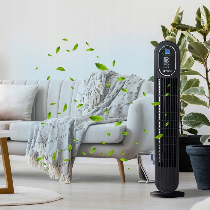 Підлоговий вентилятор Xtech KW-02, чорний