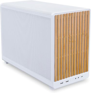 Корпус Lian Li DAN Cases A3 Wood Edition для ПК Micro-ATX з дерева Бук, білий Micro-Tower, ігровий корпус, корпус для ПК білий