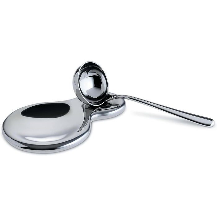 ALESSI T-1000 дизайнерський тримач, нержавіюча сталь 18/10, 11x19x26 см, сріблястий