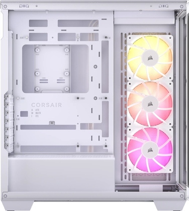 Корпус Corsair 3500X TG ARGB Midi Tower, білий