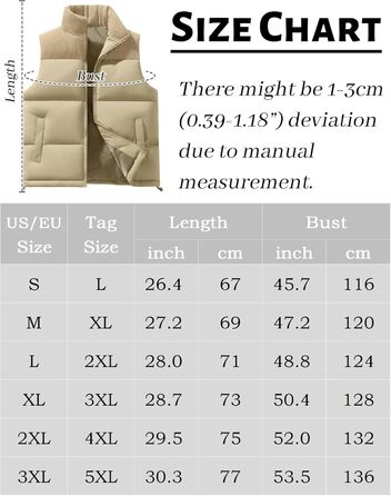Чоловіча жилетка AIEOE з утеплювачем, без рукавів, тепла, для активного відпочинку, хакі, розмір S-3XL