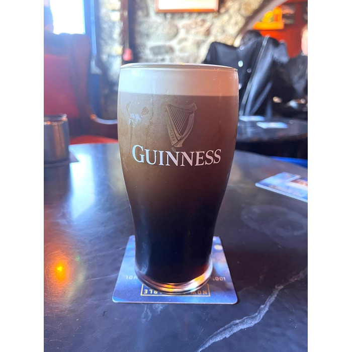 2 склянки Guinness Gravity - пивні келихи, 568 мл