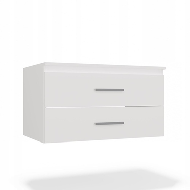 Підвісна тумба під накладну раковину з стільницею та шухлядами, 80 см