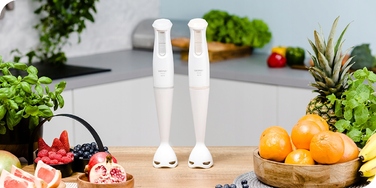 Занурювальний блендер Zelmer ZHB4560I Pulsar, 800 Вт, білий