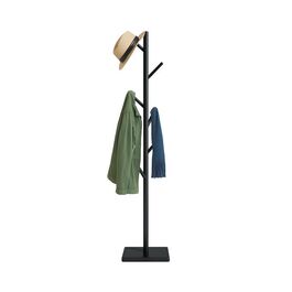 Relaxdays Bamboo Coat Rack with 8 Hooks
