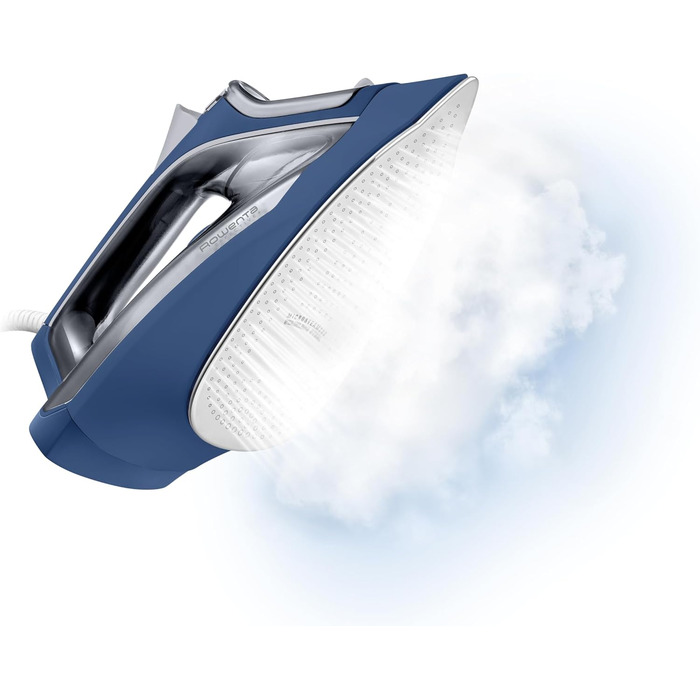 Праска Rowenta Acessteam DW4301: потужний пар, захист від накипу, Microsteam 300, блакитно-чорний