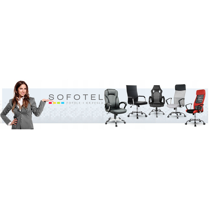Обертове крісло Sofotel, чорне