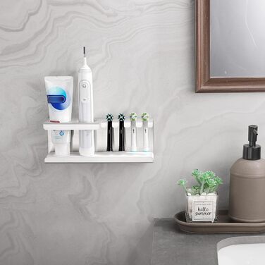 Електричний тримач для зубних щіток з нержавіючої сталі, без свердління, з силіконовою оболонкою, для ванної кімнати, сріблястого кольору