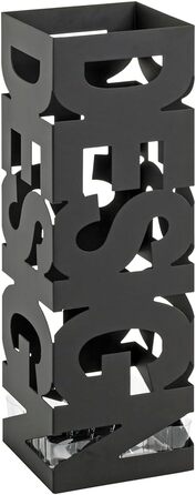 Підставка для парасольки HAKU Möbel, білий метал, 16x48x16 см, сучасний стиль