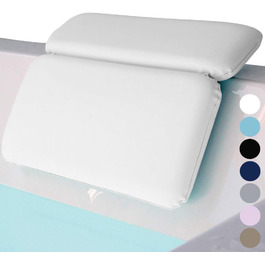 Gorilla Grip Comfort Spa Bath Pillow - Large, Thick, Waterproof Tub Pillow with Head & Neck Support