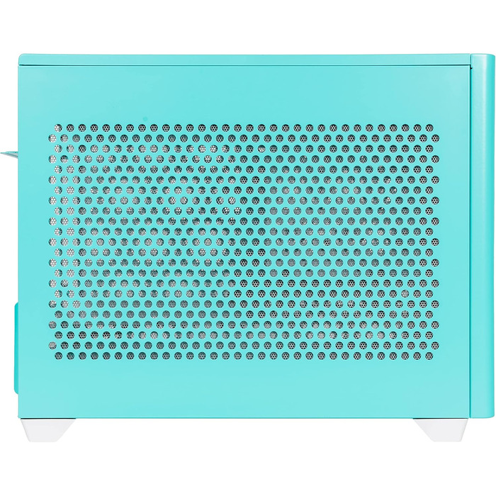 Корпус Mini-ITX Cooler Master MasterBox NR200P Caribbean Blue з загартованим склом, вертикальним кріпленням GPU та покращеною вентиляцією