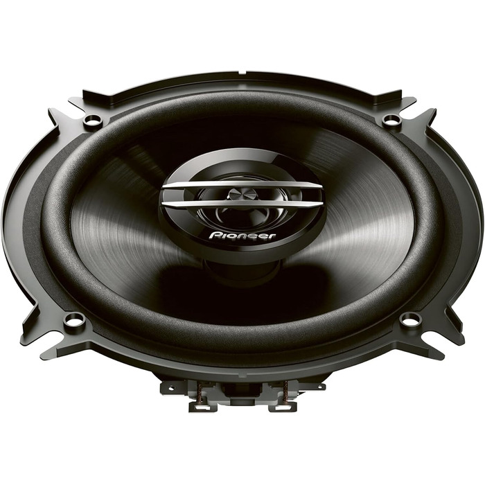 Автомобільні коаксіальні динаміки Pioneer TS-G1320F 13 см, 2-смугові, 250 Вт, набір з 2 динаміків з гратами, потужний звук, високий ККД, монтаж 44,3 мм, отвір 121 мм