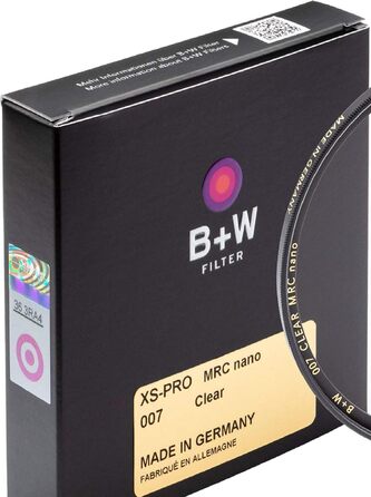 Фільтр захисний B+W XS-Pro 58mm (MRC Nano, Slim, 16-шарів покриття)