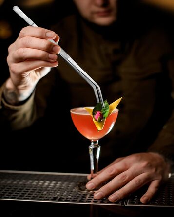 Набір кухонних пінцетів 10 дюймів, професійний, з нержавіючої сталі, для приготування, декорування та BBQ