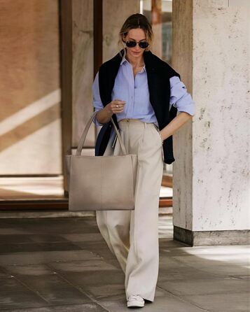 Сумка жіноча шкіряна befen Grande Shopper з відділенням для ноутбука 14