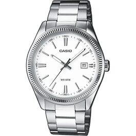 Жіночий наручний годинник Casio Collection LTP-1302PD білого кольору
