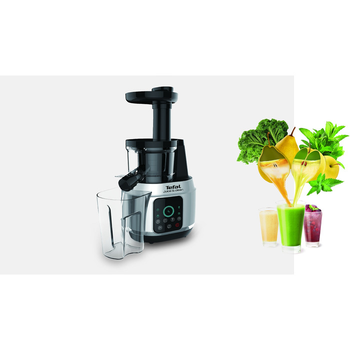 Вертикальна повільна соковижималка Tefal ZC420E38 150 Вт Juice and Clean