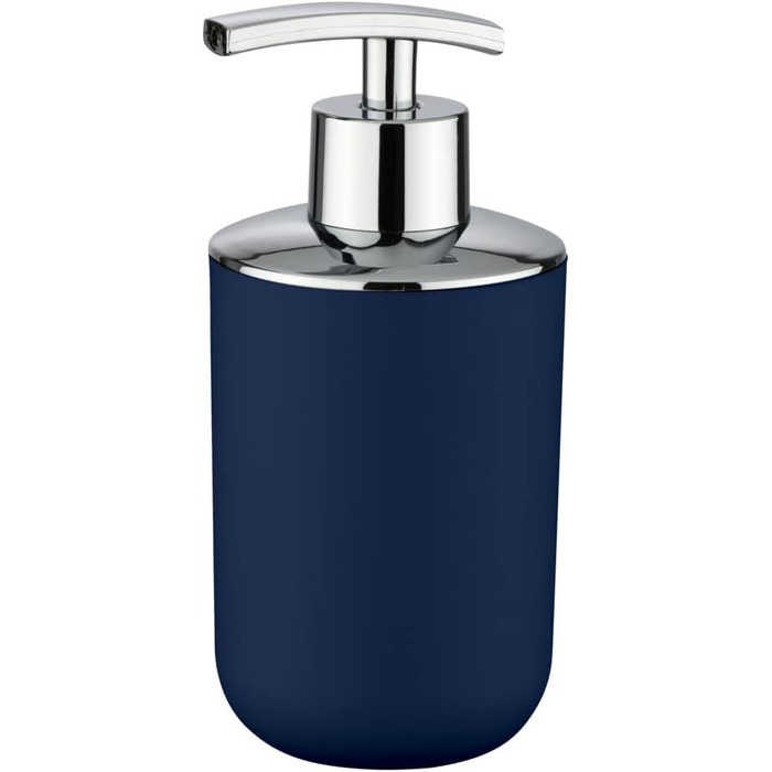 Дозатор для мила WENKO Brasil - 0.32 л, синій, пластик (TPE), 7.3 x 16.5 x 9 см