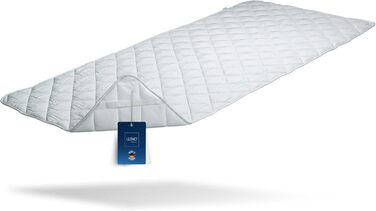 Наматрацник LILENO HOME 140x200 см TopCool® літній та зимовий, товщина 1 см, для ортопедичних та пружинних матраців, топер для ліжка