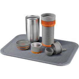 Силіконовий килимок WACACO для посуду та кавомашини - термостійкий, антиковзний, прямокутний