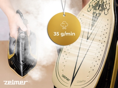Парова праска Zelmer ZIR2620, 2600 Вт, керамічна підошва, 280 мл