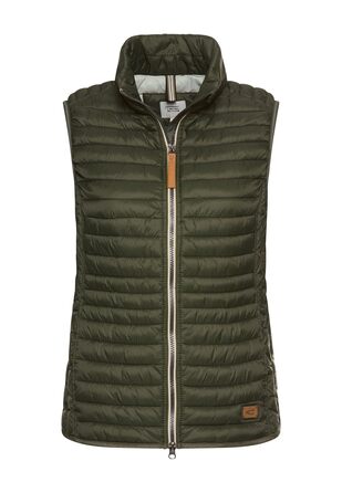 Жилет camel active для жінок з переробленого поліаміду, темно-зелений (46)