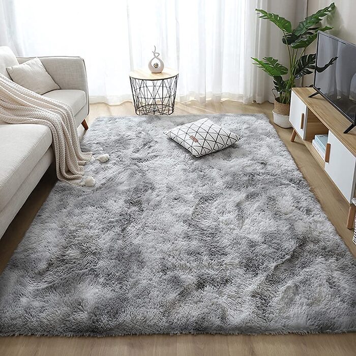 Aujelly Home Rug 160x200 cm Misty Gray