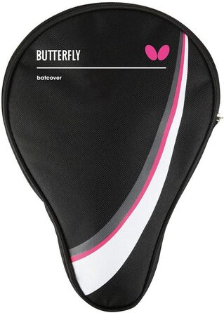 Тенісний стіл Butterfly® Timo Boll Platin 85025 | Професійний ракетковий комплект для настільного тенісу | Ракета для змагань, сертифікована ITTF | Анатомічна форма ручки (в комплекті з чохлом DC1)