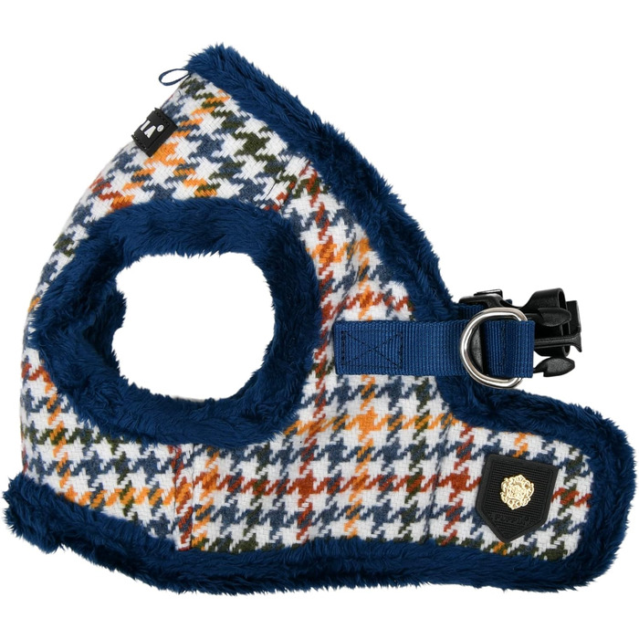 Жилет для собак Puppia Gianni Step-in з квітковим принтом, теплий зимовий, для маленьких та середніх собак, вишневий, розмір L