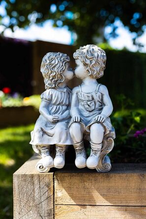 Garden Mile®, Garden Sculptures, Stone Effect, Artificial Resin, Garden Decoration, Stone Statues, Courtyard, Decoration, Gnomes