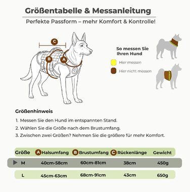 Нашийник для собак середніх та великих порід RoveVest Air: легкий, дихаючий, регульований, для прогулянок та активного відпочинку. Чорний, розмір M