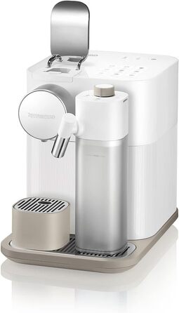 Nespresso De'Longhi EN640.W Gran Lattissima Coffee Capsule Machine with Automatic Milk System, 19 Bar Pressure, 1400W, White