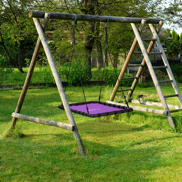 Relaxdays Corner Hanging Chair