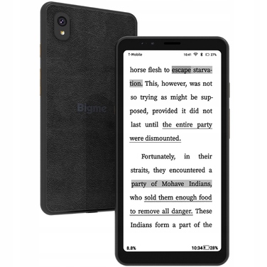 2-в-1 Електронна книга та смартфон BIGME HIBREAK, чорно-білий екран 5,84