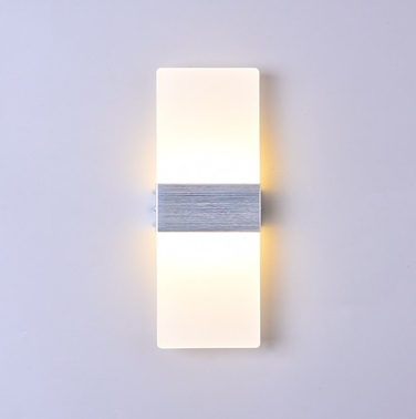 Сучасна LED-лампа в вітальню та коридор | Настінний світильник (бра) з акрилу, 18 Вт