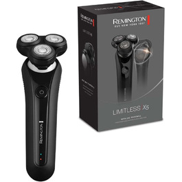 Електричний голчастий верстат Remington XR1750 для чоловіків – гоління мокрим та сухим, голчастий верстат з поворотним голівкою 360°, тример, PowerSense, акумулятор, USB-зарядка, червоний