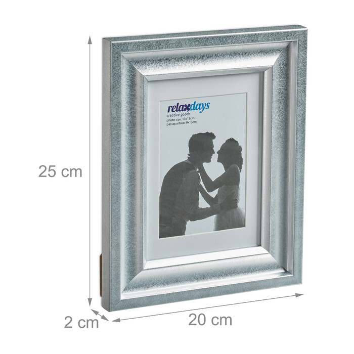 Relaxdays Photo Frames, 5x7 Inch, 2-Pack