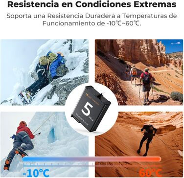 Акумулятор K&F Concept OSMO Action 5 2100mAh + Зарядний пристрій 3-слотовий + Експрес-кейс для карт, сумісний з DJI OSMO Action 5 Pro, Action 4, Action 3 та Osmo 360