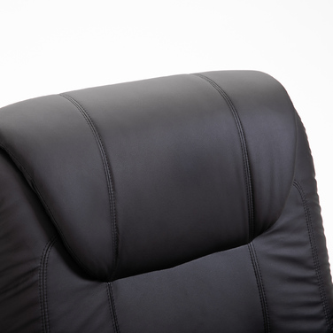 HOMCOM Recliner Chair with Rise Function, Electric Massage Chair with Heating Function, Adjustable, TV Chair with Remote Control