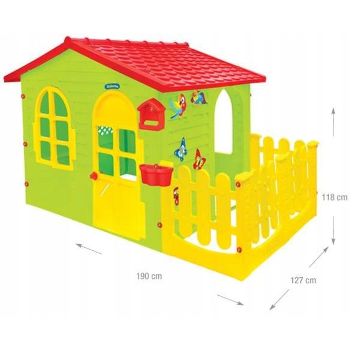 Дитячий ігровий будиночок Mochtoys, пластик, від 2 років