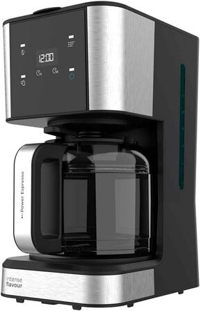 Кавомашина крапельна програмована Cecotec Coffee 66 Smart Plus, 980W, 1,5л, сталь, LCD, Touchscreen, ExtemAroma, AutoClean