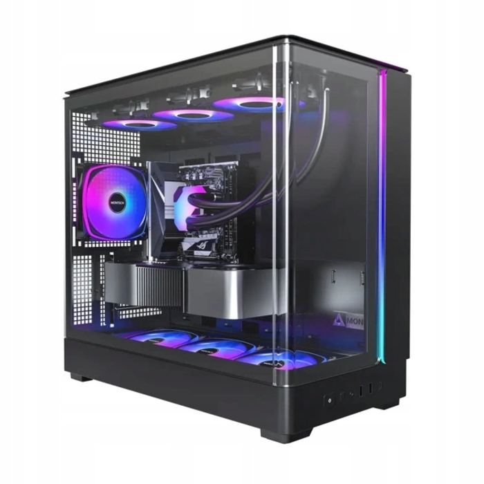 Корпус Montech King 15 Pro Black Midi Tower, чорний