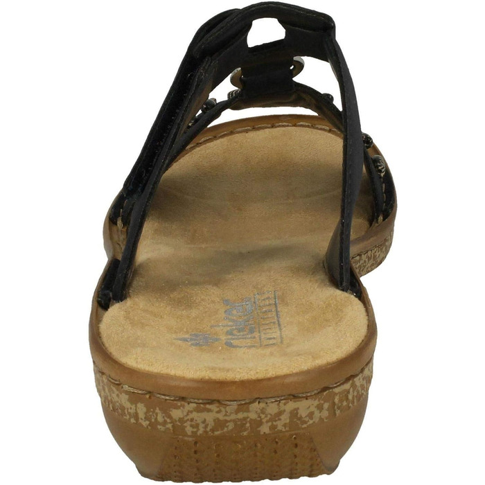 Пантолети Rieker 628M6 жіночі блакитні, розмір 41 EU, Slip-On