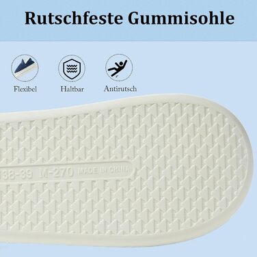 Тапочки зимові для жінок та чоловіків, теплі, закриті, з плюшем, м'які, зручні, елегантні, з антиковзким покриттям, з memory foam, розмір 40/41 EU, темно-синій