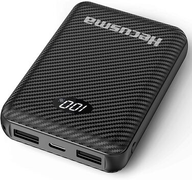Powerbank для підігрівальної жилетки 5V 3A 12000mAh USB, сумісний з Techstuph, vapesoon, burngogo (не для жилеток 7.4V/12V DC), чорний